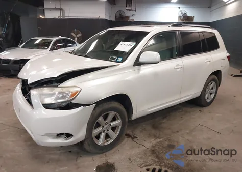2010 Toyota Highlander Base V6 z USA, uszkodzony, nr VIN 5TDBK3EH6AS007911